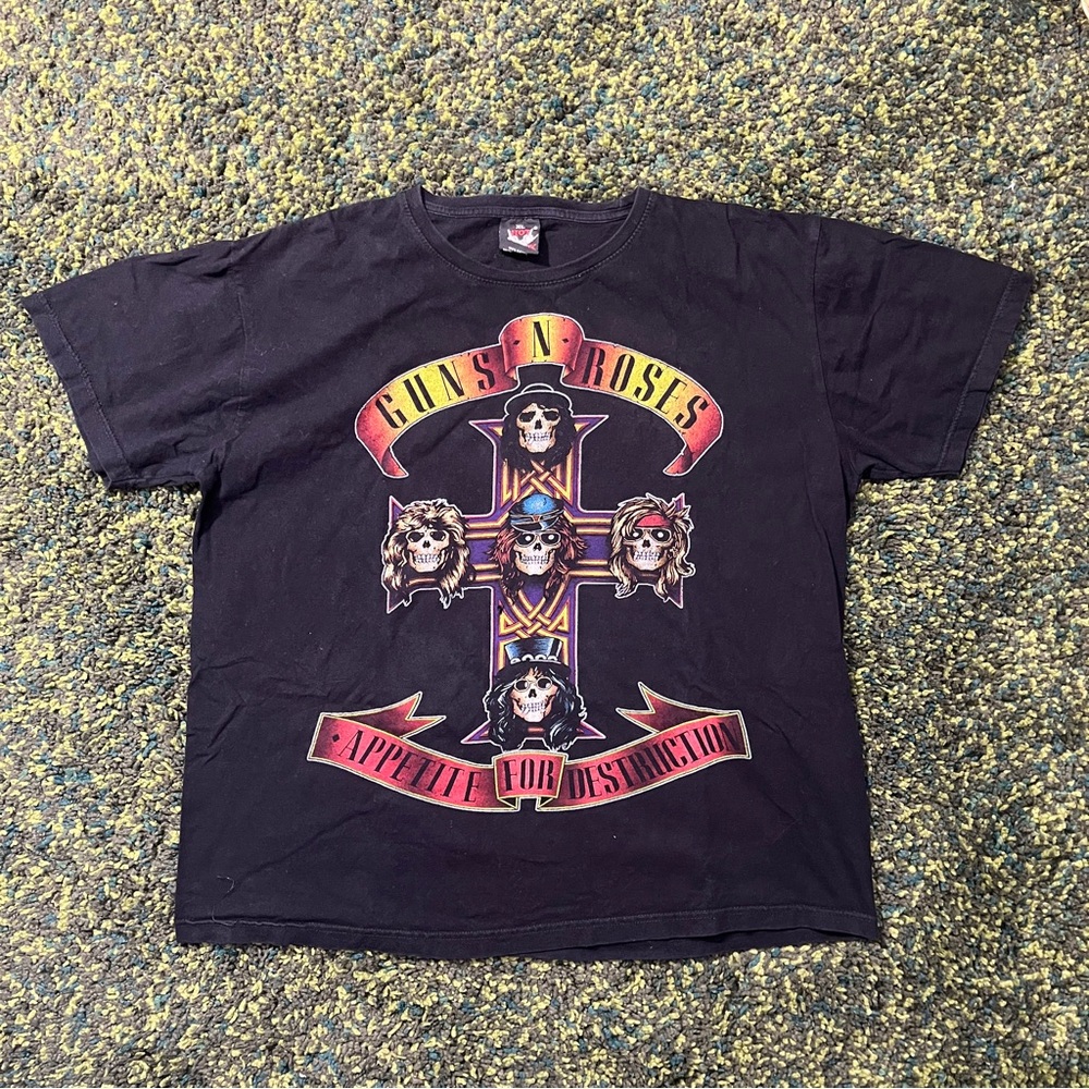 Hot Rock Guns N' Roses Band T